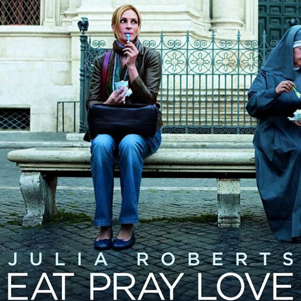 Movie poster for the film Eat Pray Love